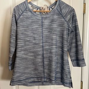 T for talbots size small 3/4 sleeve Ribbed Tunic